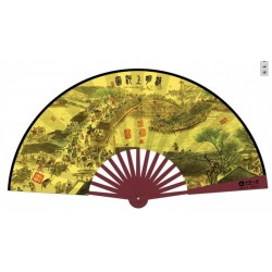 折扇定制，絹布扇子廠家，扇子價(jià)格LOGO